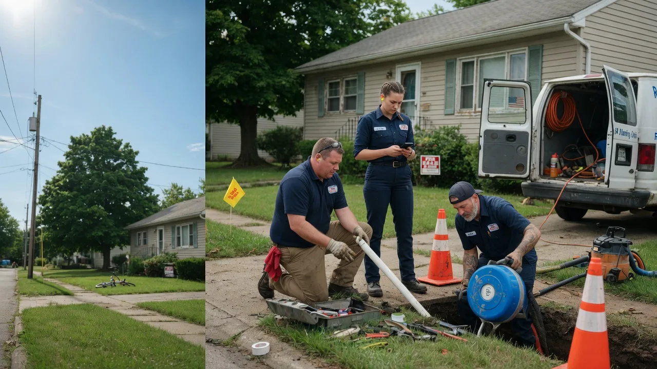 Sewer Line Repair in Plainville, IL near me